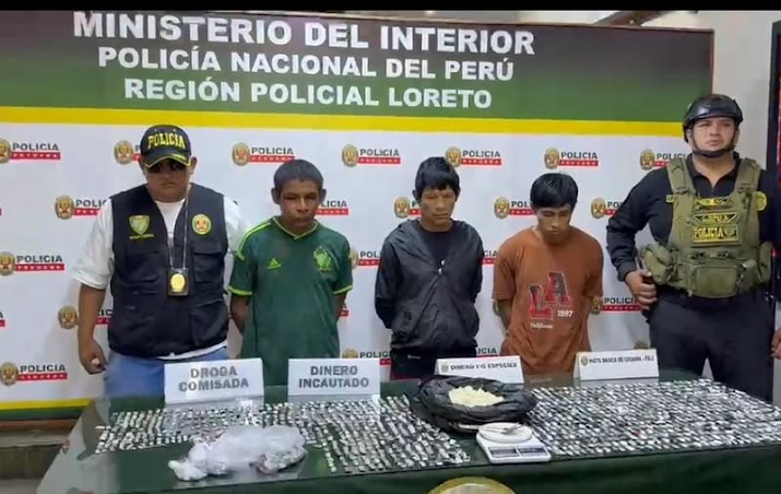 Polícia Nacional intensifica combate ao tráfico de drogas em Iquitos