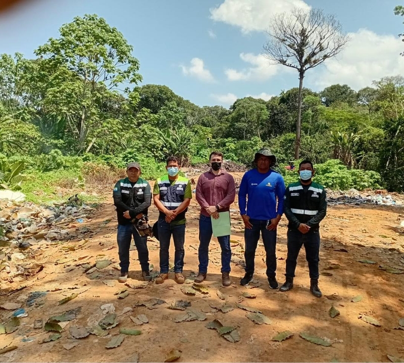 MP do Amazonas constata irregularidades durante inspeção no Lixão Municipal de Amaturá — imagem 2