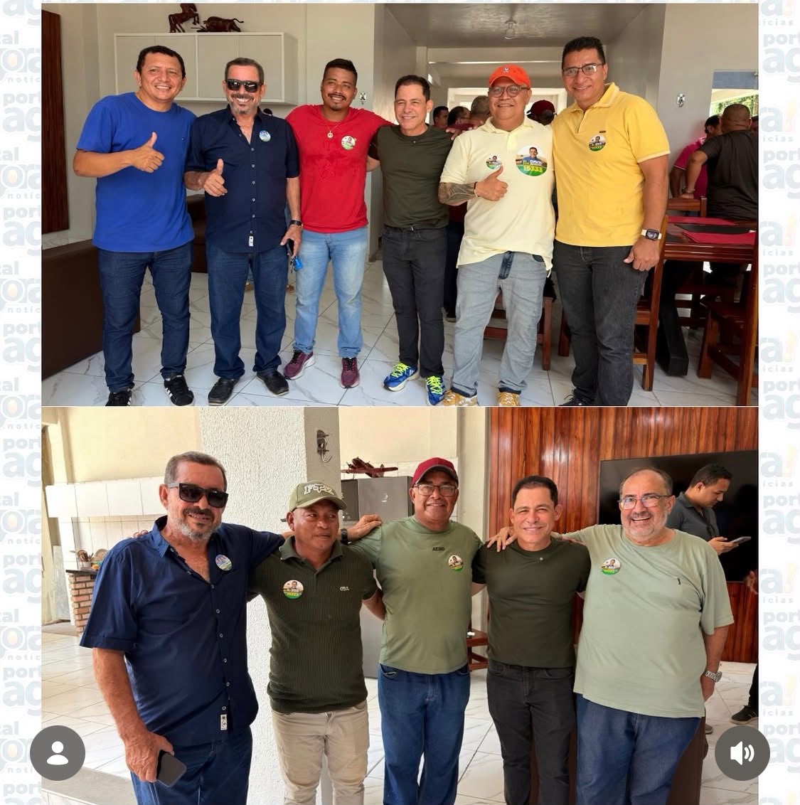 Dr. Bruno Hurygell reúne lideranças em sua residência em apoio a David Bemerguy